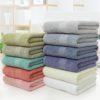 Blooms Decor blooms-decor-serviette-couleur-100x100 Lot de 3 serviettes rouge  